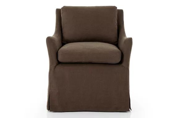 Wayfair's Brenston Linen Upholstered Armchair