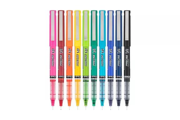 Pilot Precise V5 Liquid Ink Rolling Ball Pens with Cap