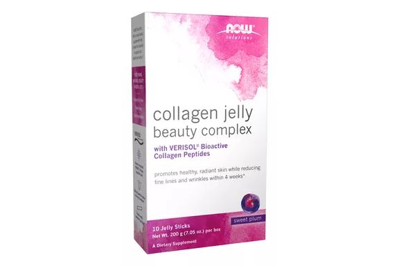 Now Solutions Collagen Jelly Beauty Complex Sticks, Sweet Plum