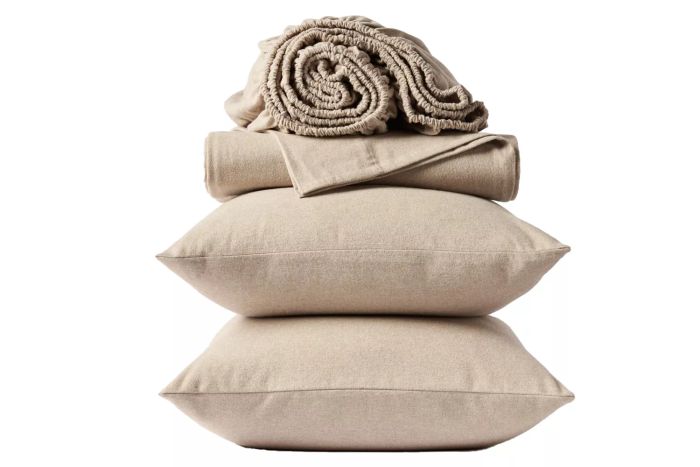Coyuchi Cloud Brushed Organic Flannel Sheets