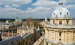 The iconic Oxford University campus