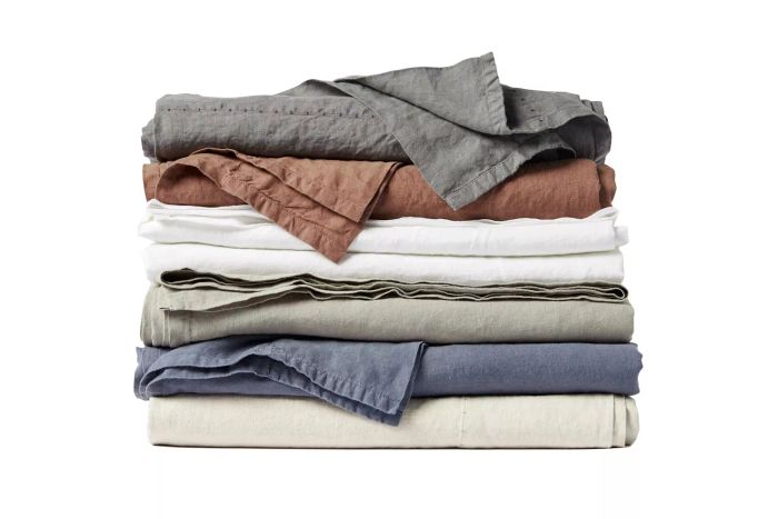Coyuchi Organic Relaxed Linen Sheets