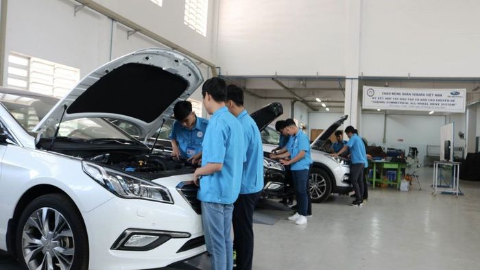 Các cơ sở đào tạo ngành Công nghệ kỹ thuật ô tô trên cả 3 miền Bắc, Trung, Nam.