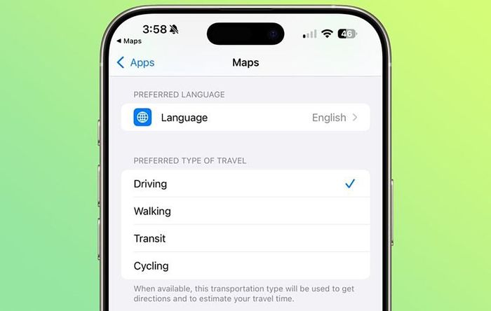 Apple Maps cũng nhận được một số cải tiến trong phiên bản iOS 18.4 beta 1