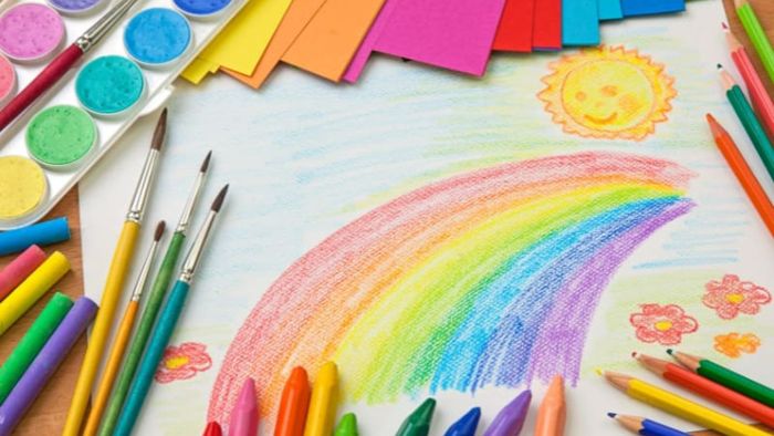 trang trí lều trại lớp 8