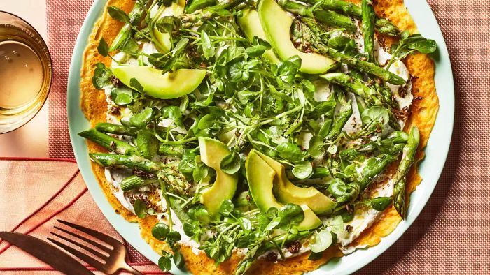 Savory Spring Crepes Recipe