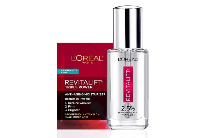 Amazon L’Oréal Paris Revitalift Hyaluronic Acid and Caffeine Hydrating Eye Serum