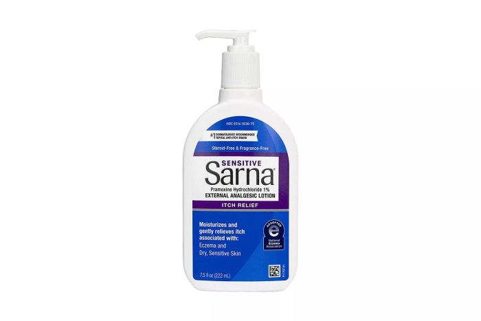 Sarna Steroid-Free Anti-Itch Lotion for Dry Irritated Skin