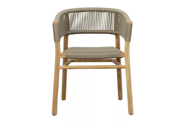 Wayfair Brittay Teak Outdoor Dining Armchair
