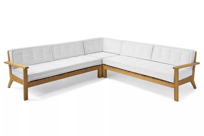 Serena & Lily Cliffside Teak Sectional