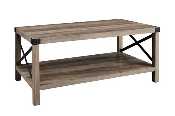 Walmart Desert Fields Magnolia Metal X Coffee Table