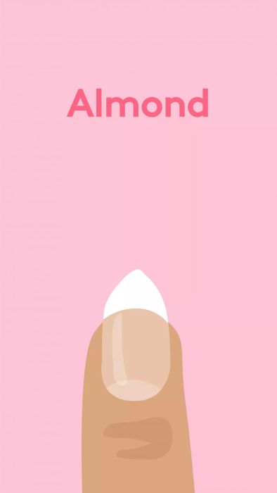 almond-nail-shape