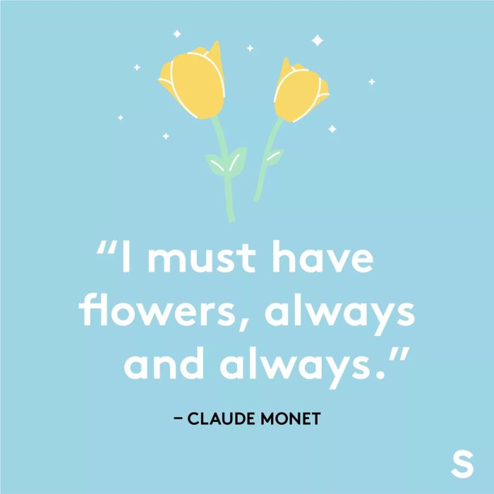 Easter quotes, captions, and messages - Claude Monet's words