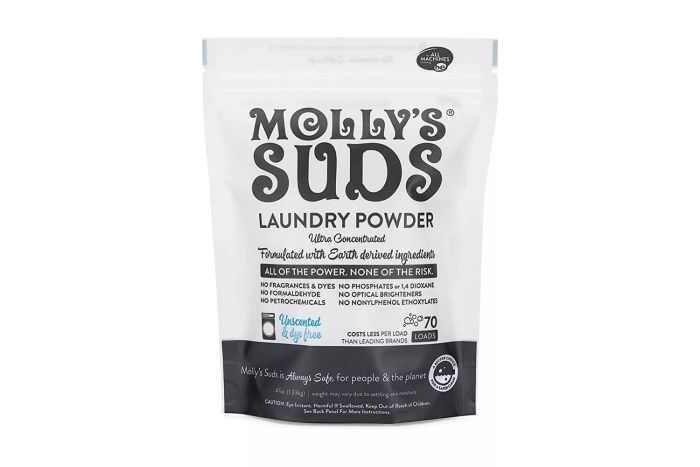 Molly's Suds Unscented Laundry Detergent Powder
