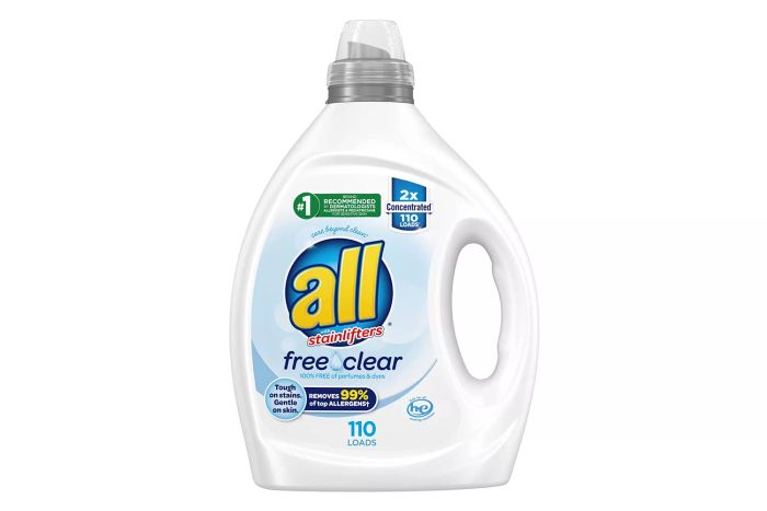 All Free Clear Liquid 2x Concentrated Laundry Detergent