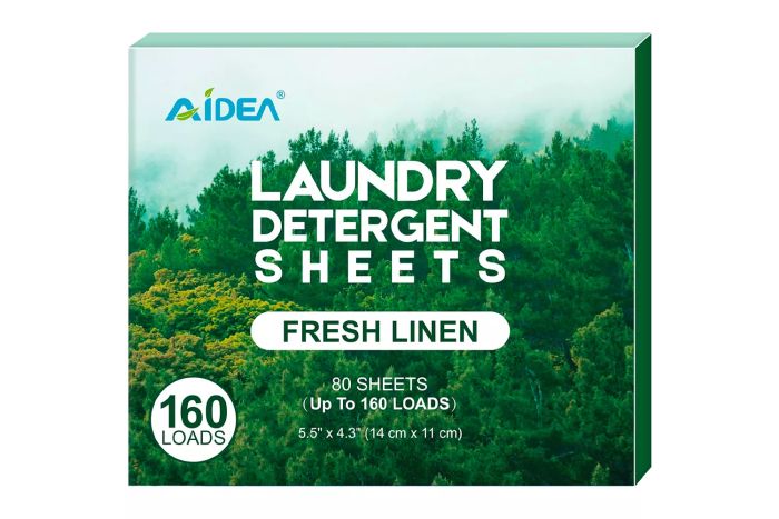 AIDEA Laundry Detergent Sheets Overview