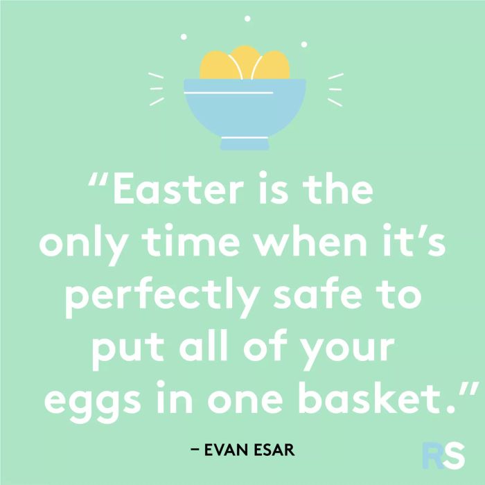 Easter quotes, captions, and messages - Evan Esar quote