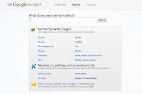 Google Plus help file