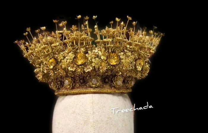 ชุดแต่งงานของปอย ตรีชฎา ที่เปล่งประกายความสง่างามในวันสำคัญ