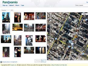 Panoramio screenshot