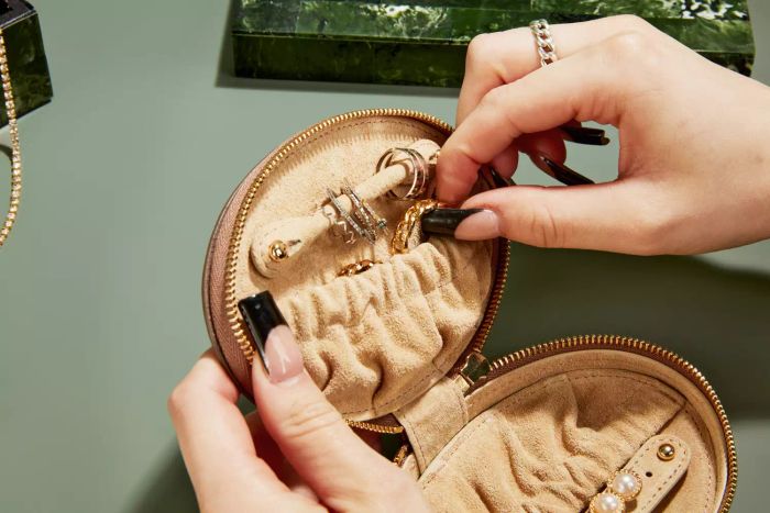 Cuyana Travel Jewelry Case