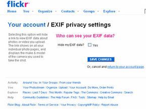 Screenshot from Flickr