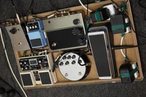 Guitar pedal setup