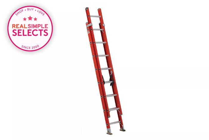 Louisville Ladder 16-Foot Fiberglass Extension Ladder