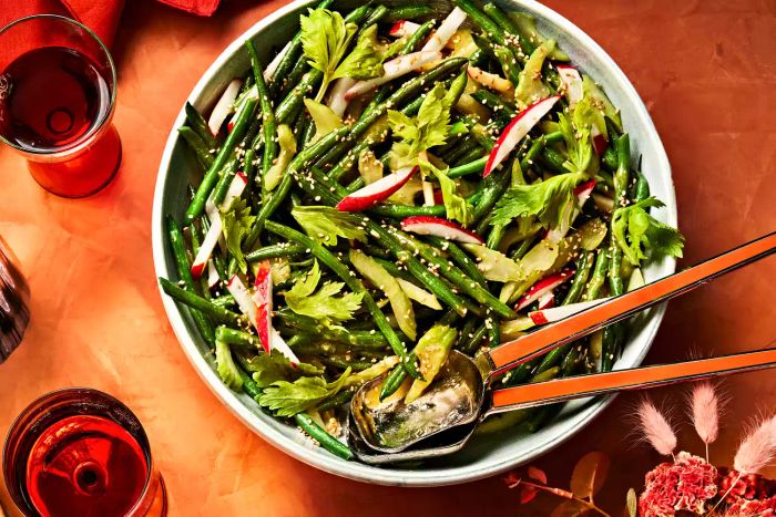 Sesame Green Bean and Celery Salad