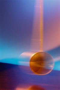 A pendulum in motion