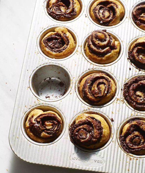 Brownie Batter Babka Bites