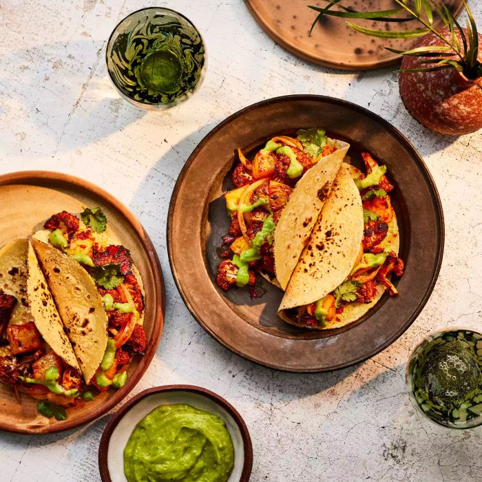 Cauliflower Tacos al Pastor