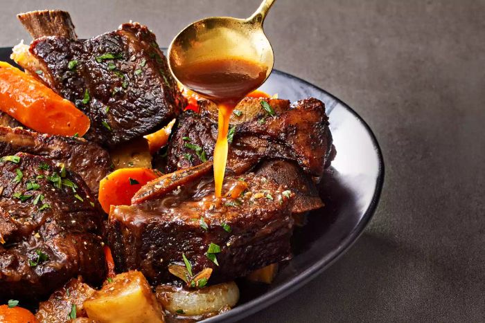 Balsamic and Brown Sugar Short Ribs