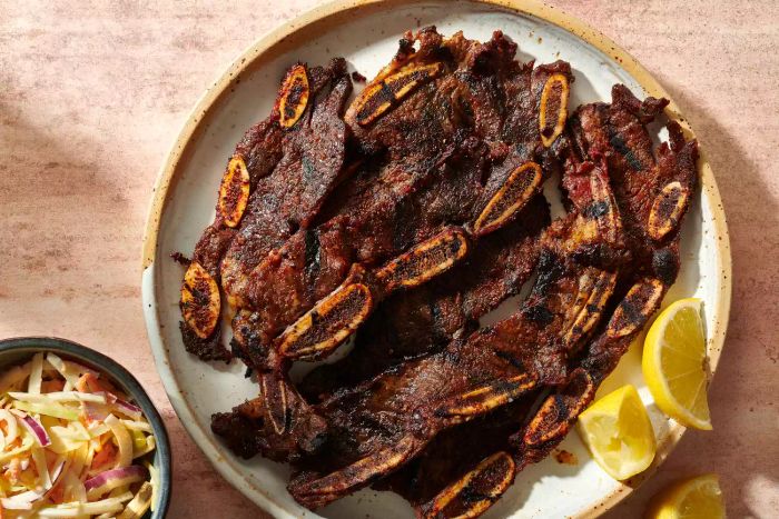 Sweet and Spicy Grilled Short Ribs Recipe