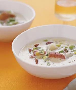 Scallion and Potato Soup