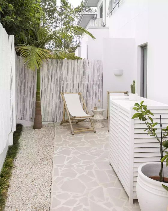 small enclosed patio