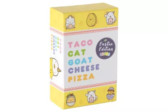 Taco Cat Goat Cheese Pizza Game Easter Edition