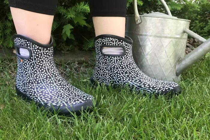 Bogs Patch Ankle Gardening Boots