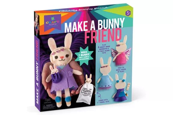 Craft-tastic Create-a-Bunny Buddy Craft Kit