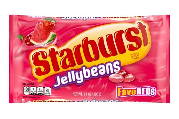 Starburst Easter FaveReds Jellybeans Bag