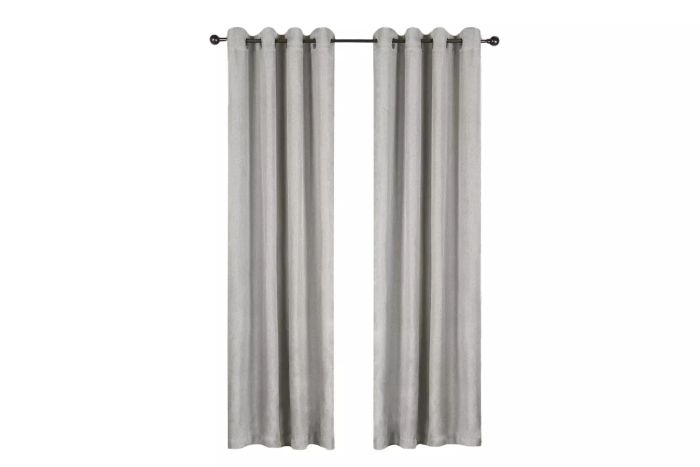 Blue Nile Mills Classic Linen Design Room Darkening Semi-Blackout Curtains