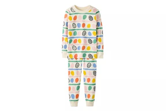 Hanna Andersson Kids Easter Long Jon Pajama Set