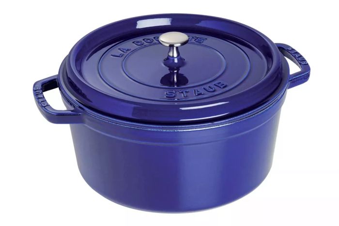 STAUB Cast Iron 5.5-Quart Round Cocotte available at Target