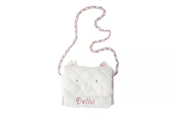 Mark & Graham Kids Plush Crossbody Bag