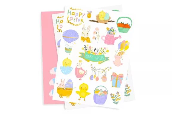 AOBKIAT Easter Temporary Tattoos