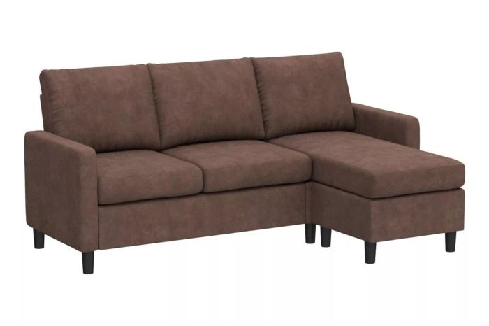 Shintenchi Convertible Sectional Sofa Couch, Modern