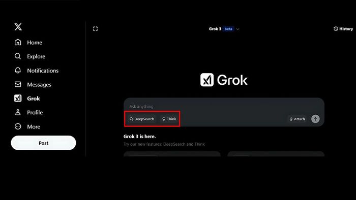 Hướng dẫn sử dụng chatbot Grok 3 AI - Bước 2