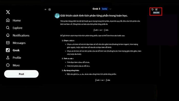 Hướng dẫn sử dụng Grok 3 AI chatbot - Bước 3