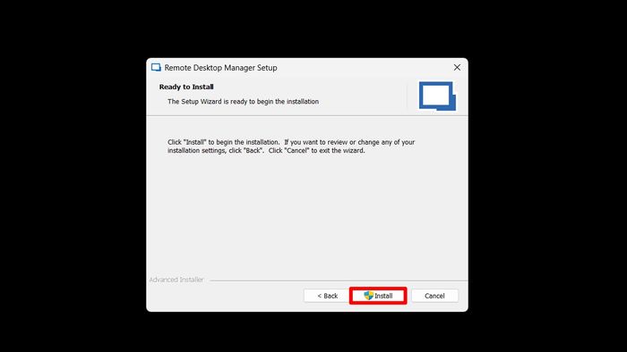 Hướng dẫn tải Remote Desktop Manager - bước 5
