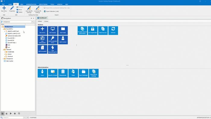 Tính năng nổi bật của Remote Desktop Manager - Khả năng kết nối từ xa